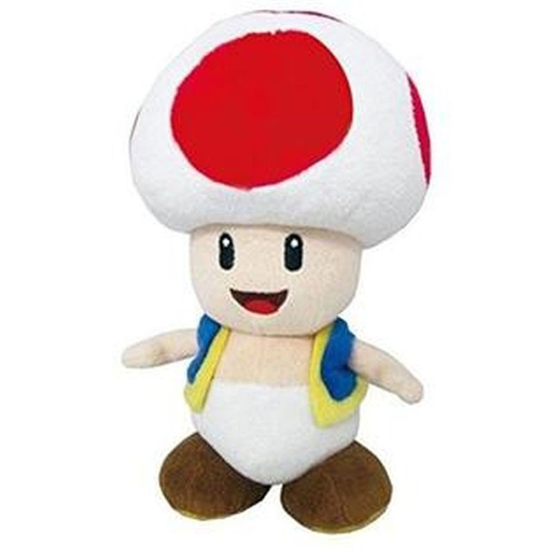 LITTLE BUDDY - LITTLE BUDDY PELUCHE MARIO BROS - TOAD 8"