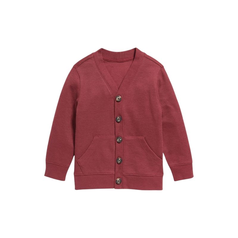 OLD NAVY - Chaleco Punto Francés Rojo OLD NAVY