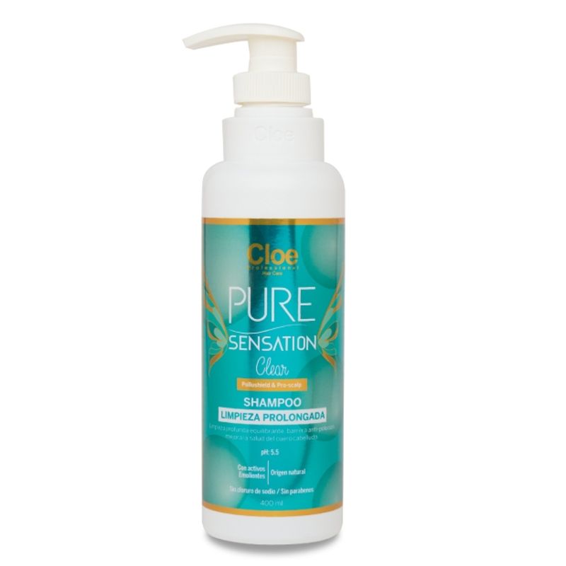 CLOE - Shampoo Cloe Sensation Clear 400ml Limpieza Profunda