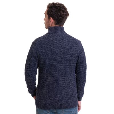Imagen 2 del producto Sweater Medio Cierre Azul Marino