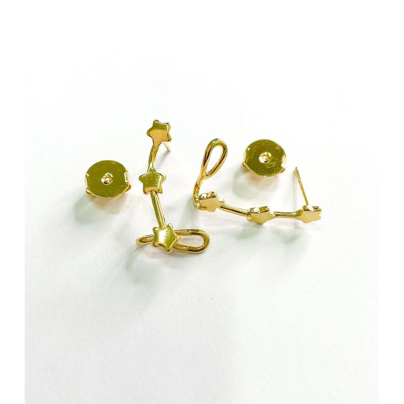 GENERICO - Aros trepadores estrellas Philippa Joyas