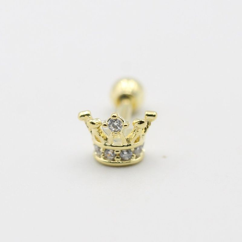 GENERICO - Piercing corona con circones Philippa Joyas