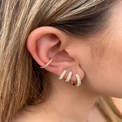 GENERICO - Argollas Akira 8 mm Philippa Joyas