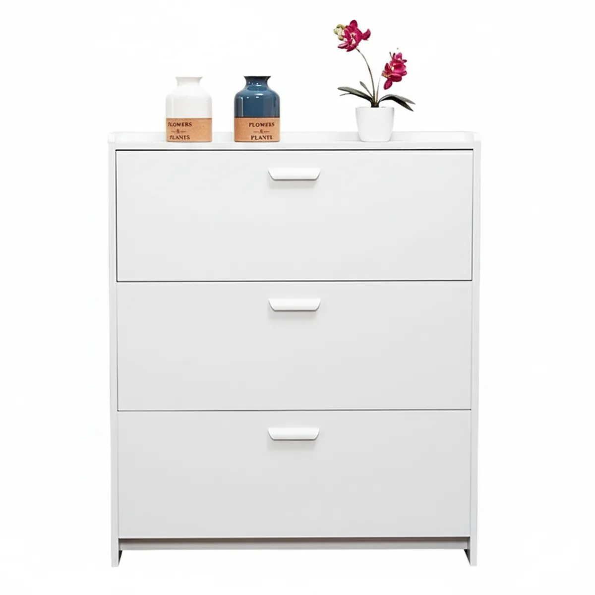 GLOBAL LATIN GROUP - Mueble Zapatero Organizador Estante para Zapatos VTRIN - Blanco - Tamano Unico