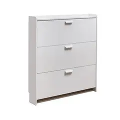GLOBAL LATIN GROUP - Mueble Zapatero Organizador Estante para Zapatos VTRIN - Blanco - Tamano Unico