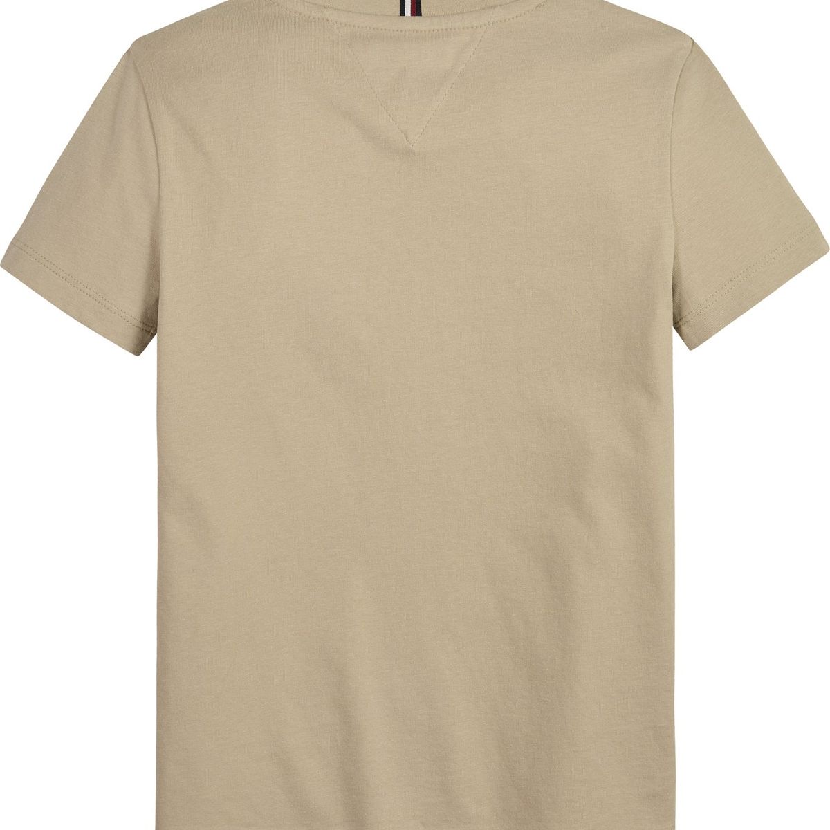 TOMMY HILFIGER - Polera Con Logo Gráfico New York Beige Tommy Hilfiger