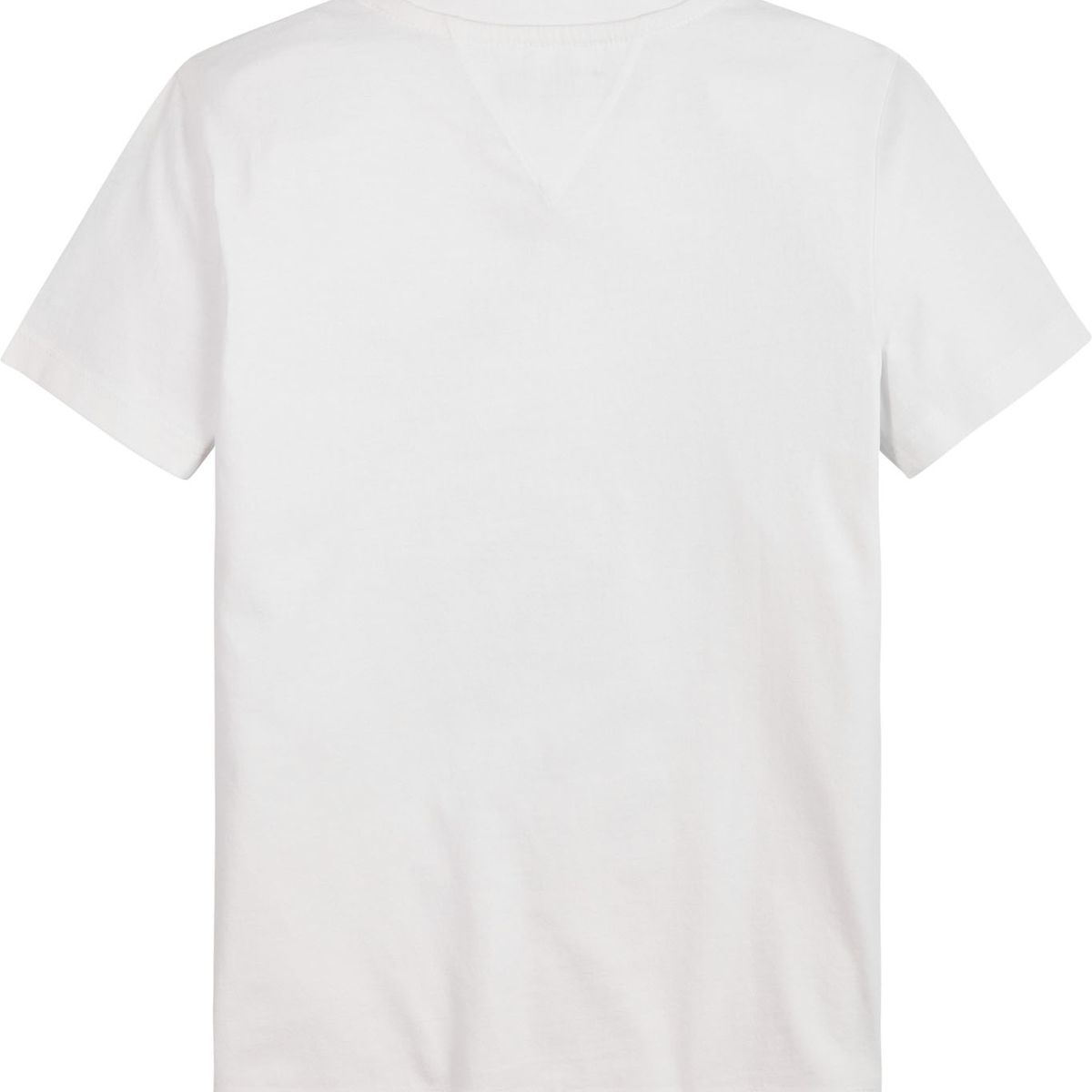 TOMMY HILFIGER - Polera Con Logo Circular Blanco Tommy Hilfiger
