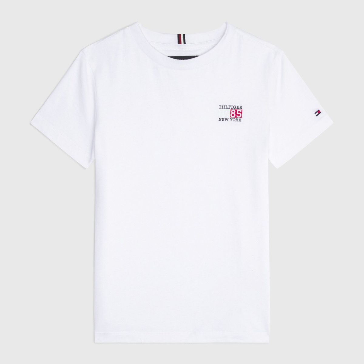 TOMMY HILFIGER - Polera Con Logo Gráfico New York Blanco Tommy Hilfiger