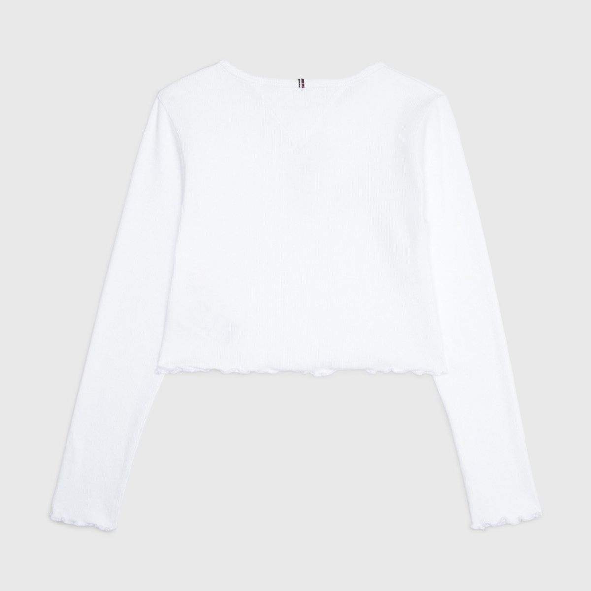 TOMMY HILFIGER - Polera Essential Slim Fit Blanco Tommy Hilfiger