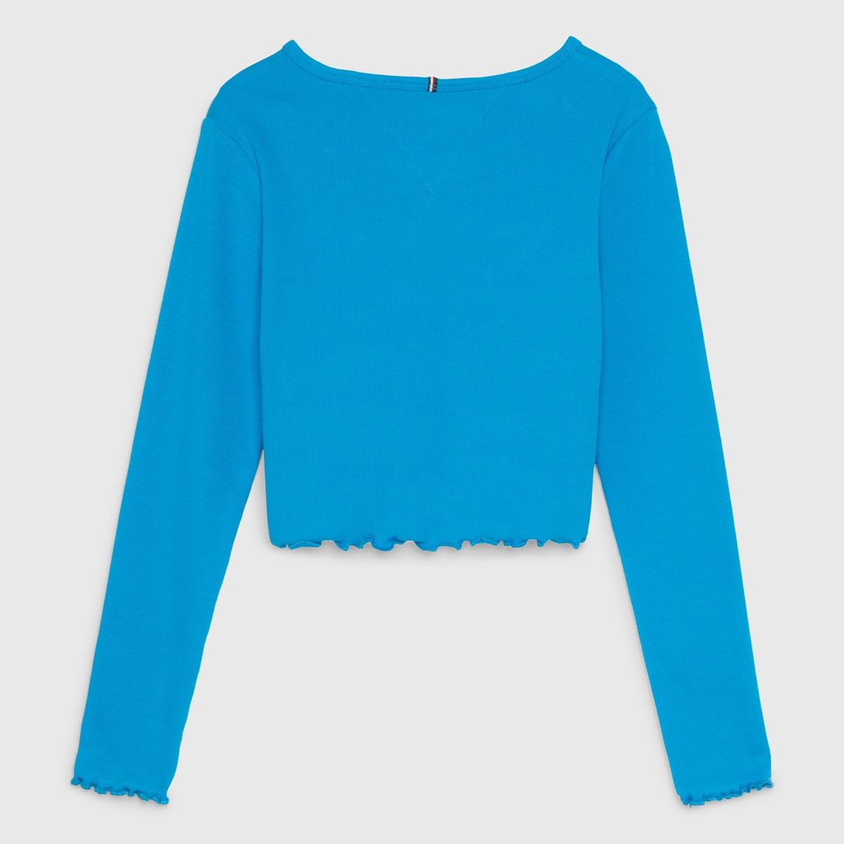 TOMMY HILFIGER - Polera Essential Slim Fit Azul Tommy Hilfiger