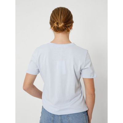 Imagen 2 del producto Polera Signature Con Logo Celeste