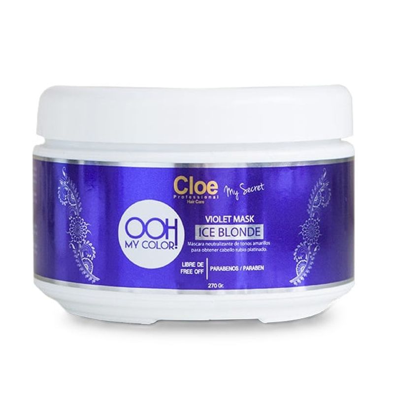 CLOE - Tratamiento Cloe Ohh My Color Violet 270gr Con Pigmentos Violeta