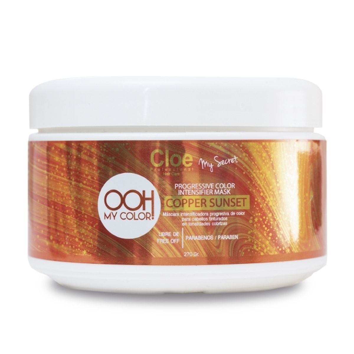 CLOE - Tratamiento Cloe Ooh My Color Copper Sunset 270gr Intensificador