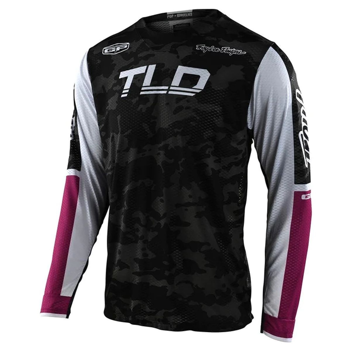 TROY LEE DESIGNS - Polera de Moto GP Air Veloce Amarillo  Negro Troy Lee Designs