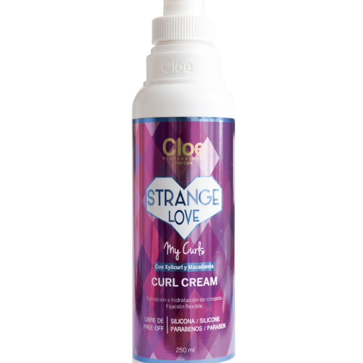 CLOE - Crema De Peinar Cloe Strange Curls Love 250ml Definidor De Rizos