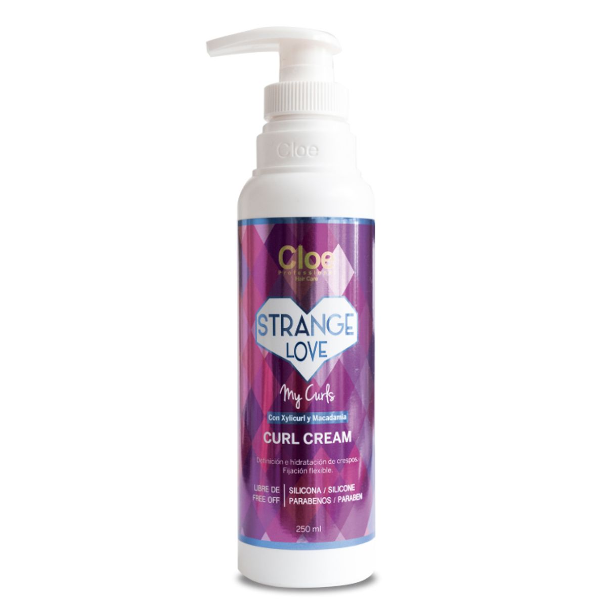 CLOE - Crema De Peinar Cloe Strange Curls Love 250ml Definidor De Rizos