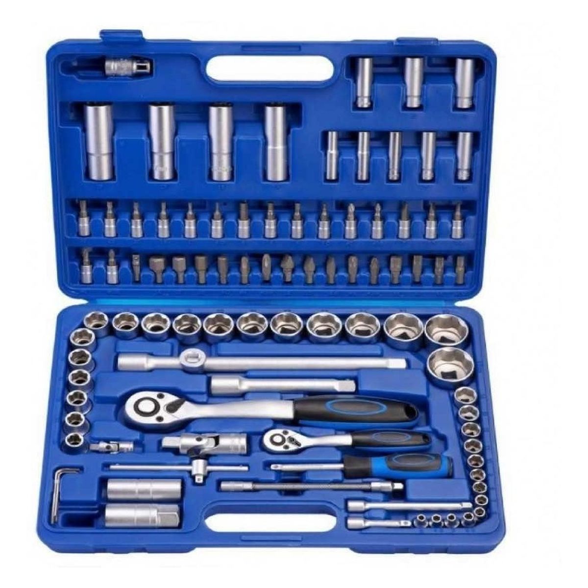 IRIMO - Juego De Dados De 1/4'' Y 1/2'' De 94 Pzs. Irimo 130-94-4