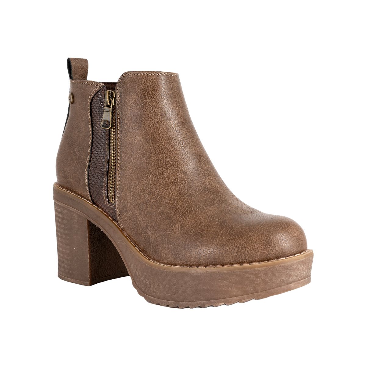 ALQUIMIA - Botin Mujer Café Maya Alquimia