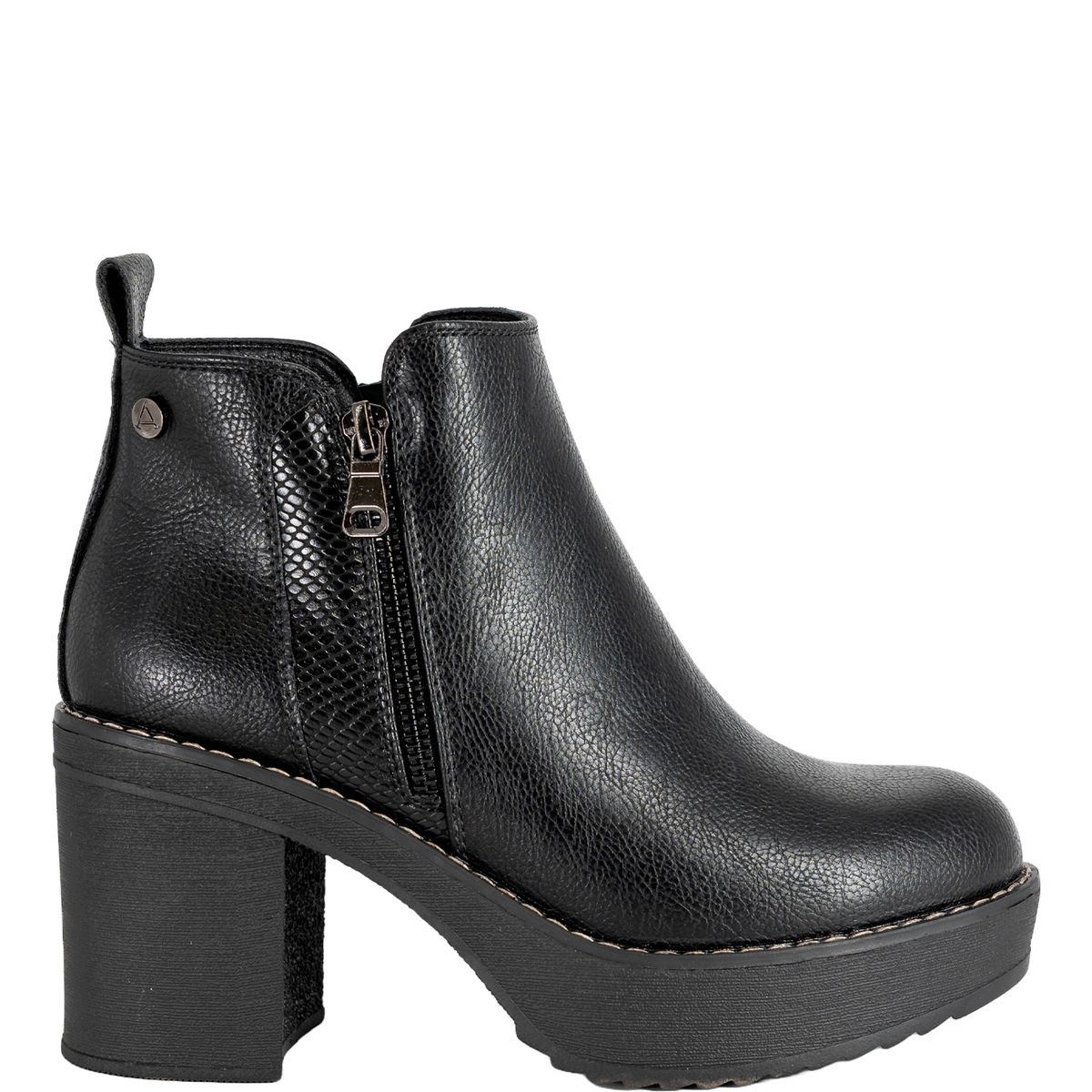 ALQUIMIA - Botin Mujer Negro Maya Alquimia