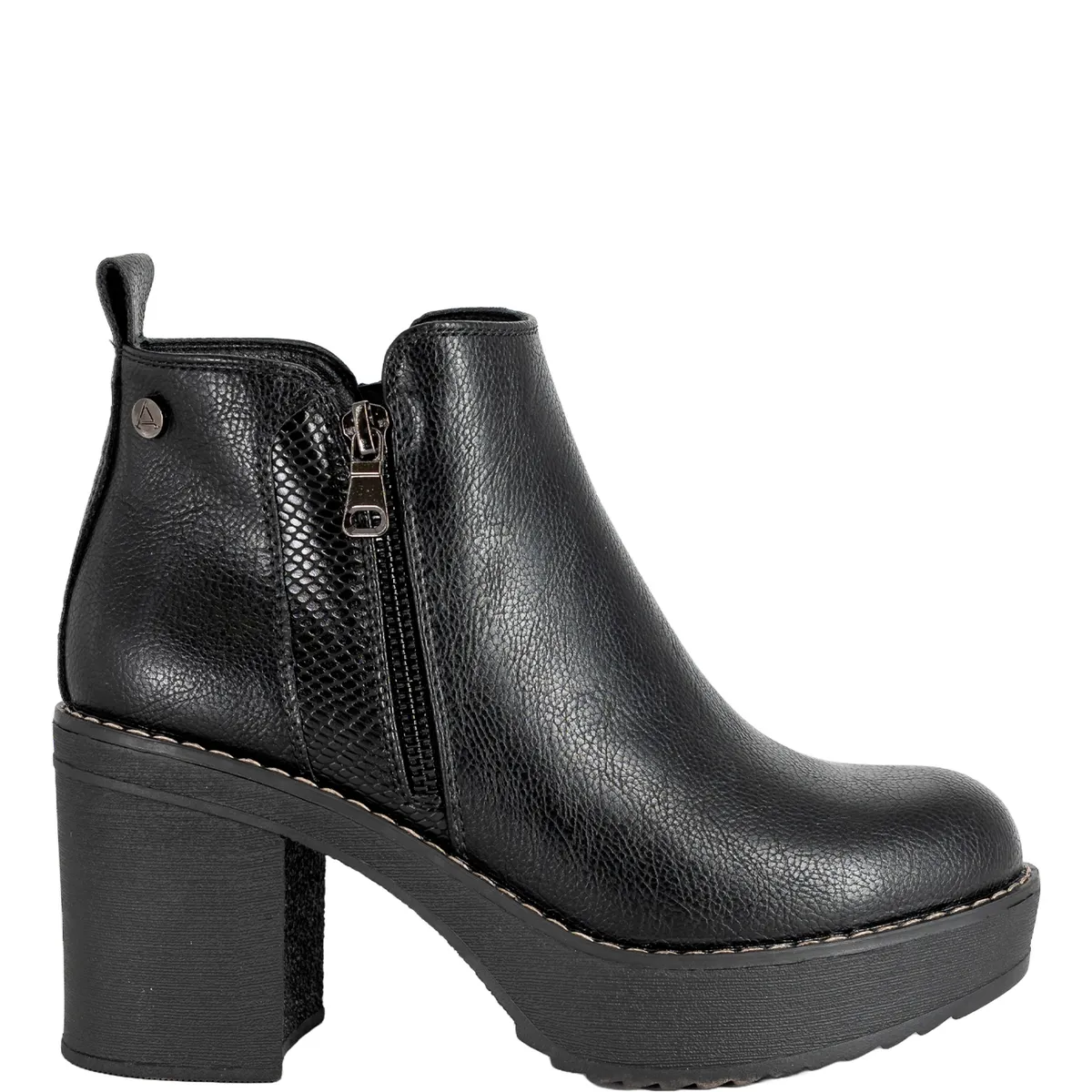 ALQUIMIA - Botin Mujer Negro Maya Alquimia