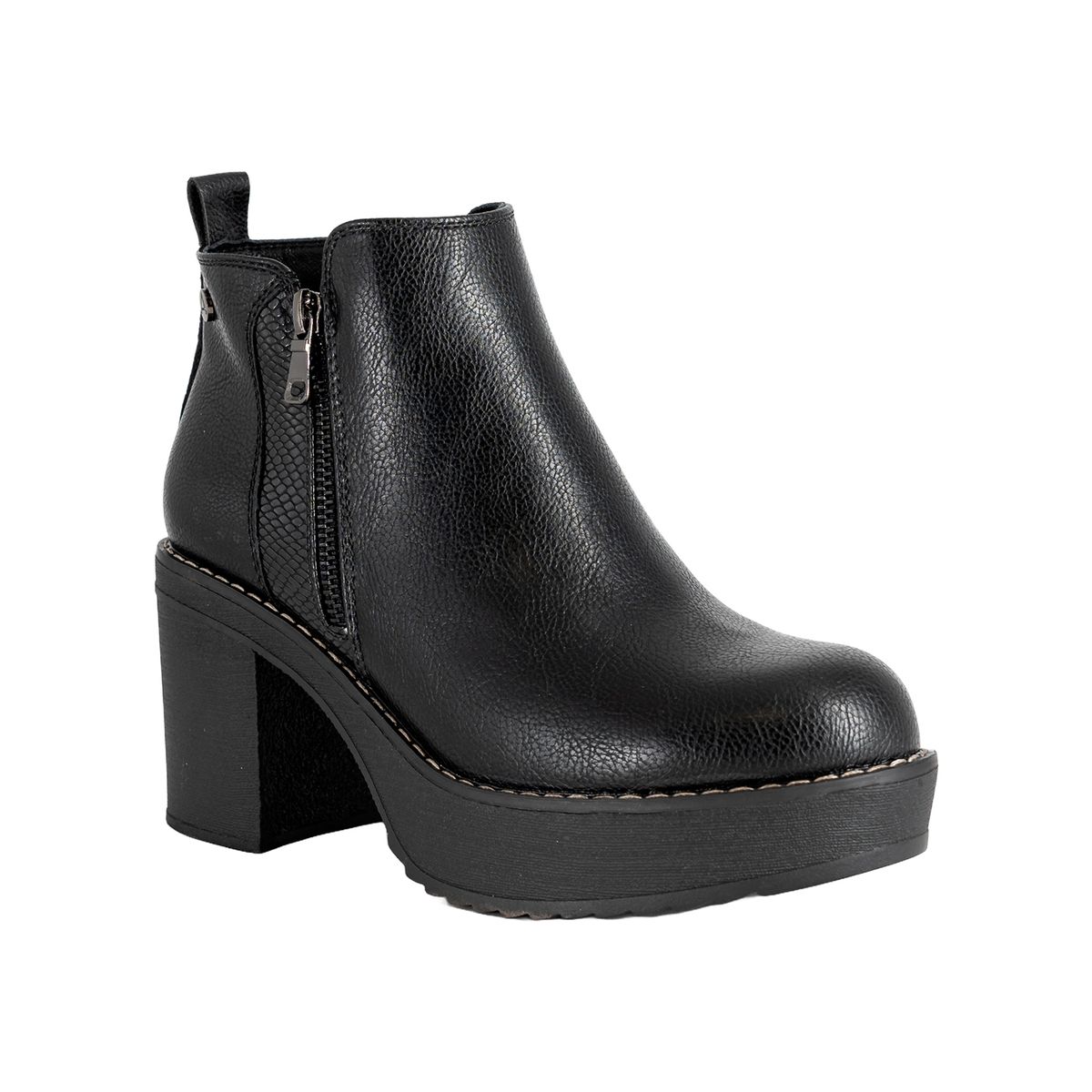 ALQUIMIA - Botin Mujer Negro Maya Alquimia