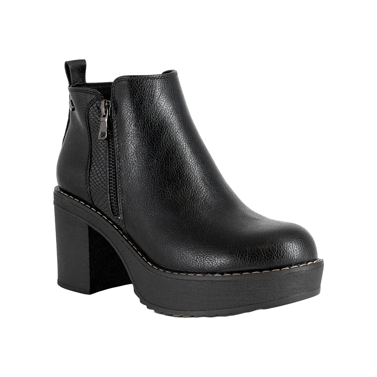 ALQUIMIA - Botin Mujer Negro Maya Alquimia