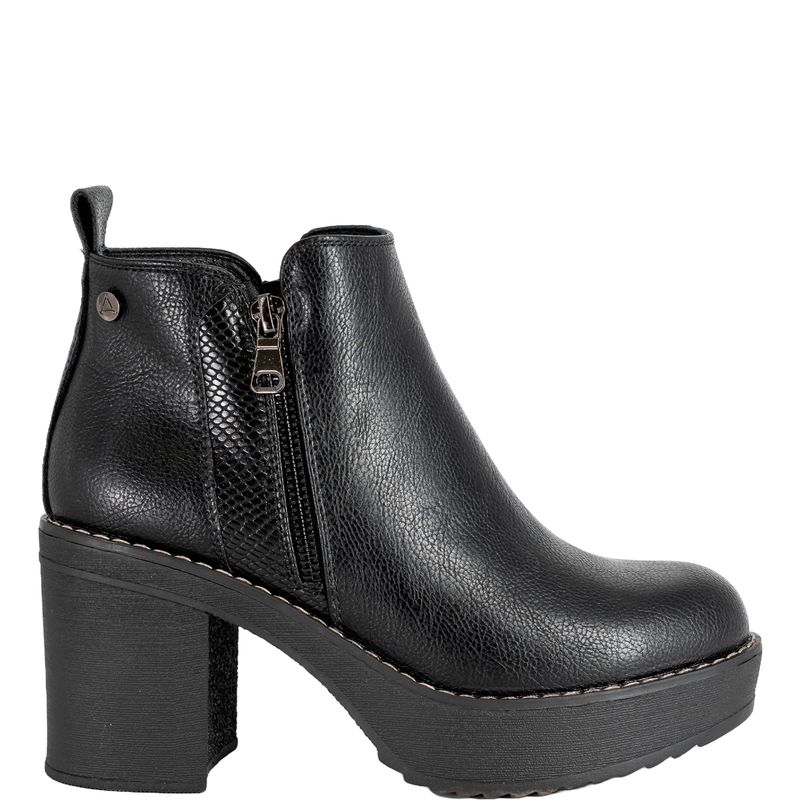 ALQUIMIA - Botin Mujer Negro Maya Alquimia.