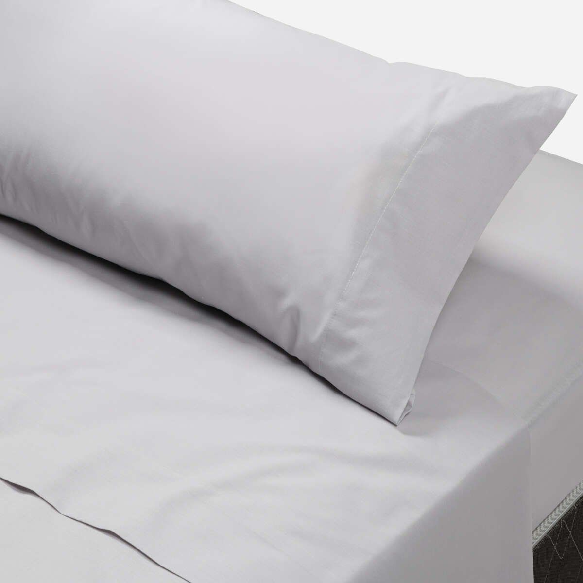 ROSEN - Sábana Rosen 144 Hilos Lisa Plata 1 Plaza