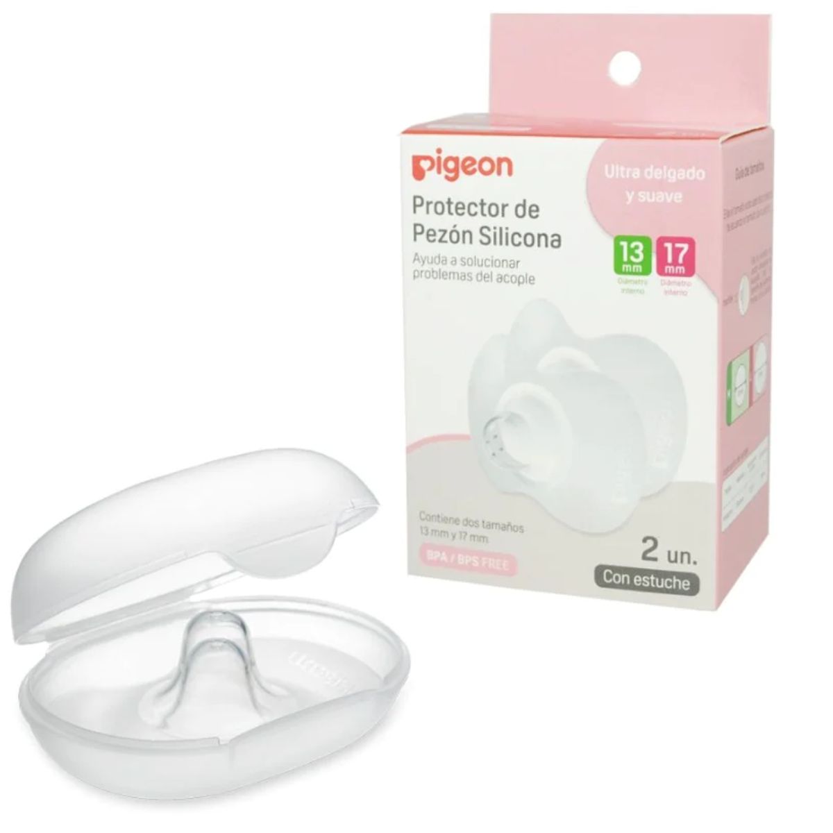 PIGEON - Pezoneras de Silicona PIGEON - 2 Unidades
