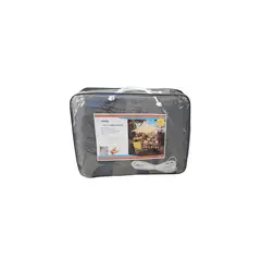 GENERICO - Vela Sombreadora 4x5 HDPE Rectangular Gris Sombra 95