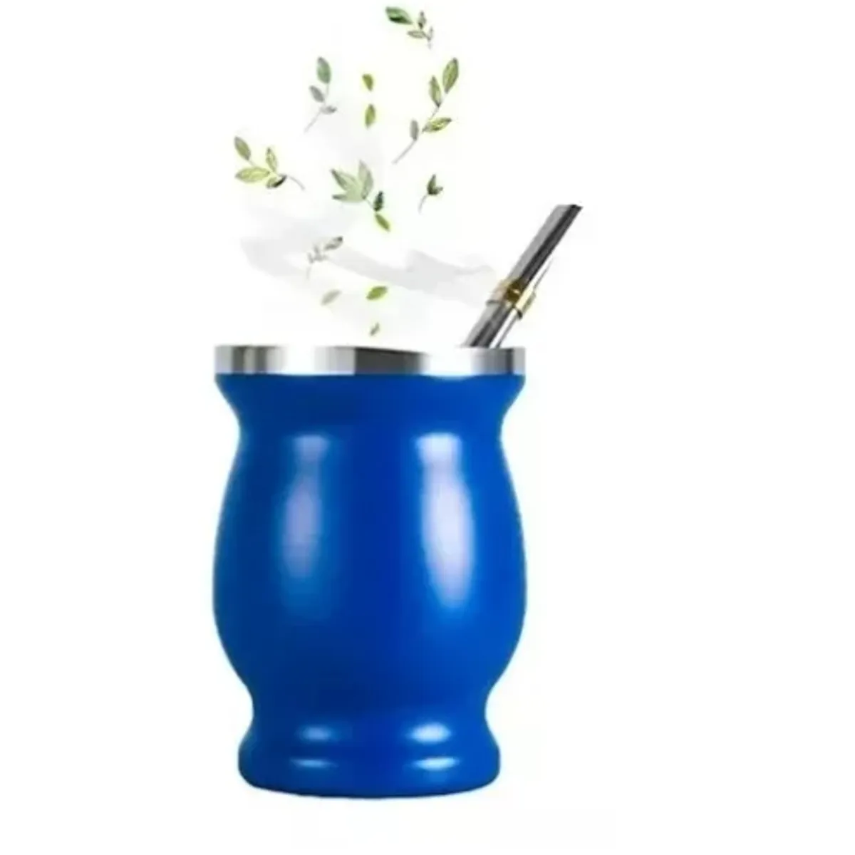 GENERICO - Kit Matero Bombilla Mate Set Matero Acero Inoxidable 250ml