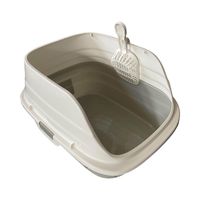 Arenero Cerrado Gatos con Pala 26.5*47.7*38.7 Cm