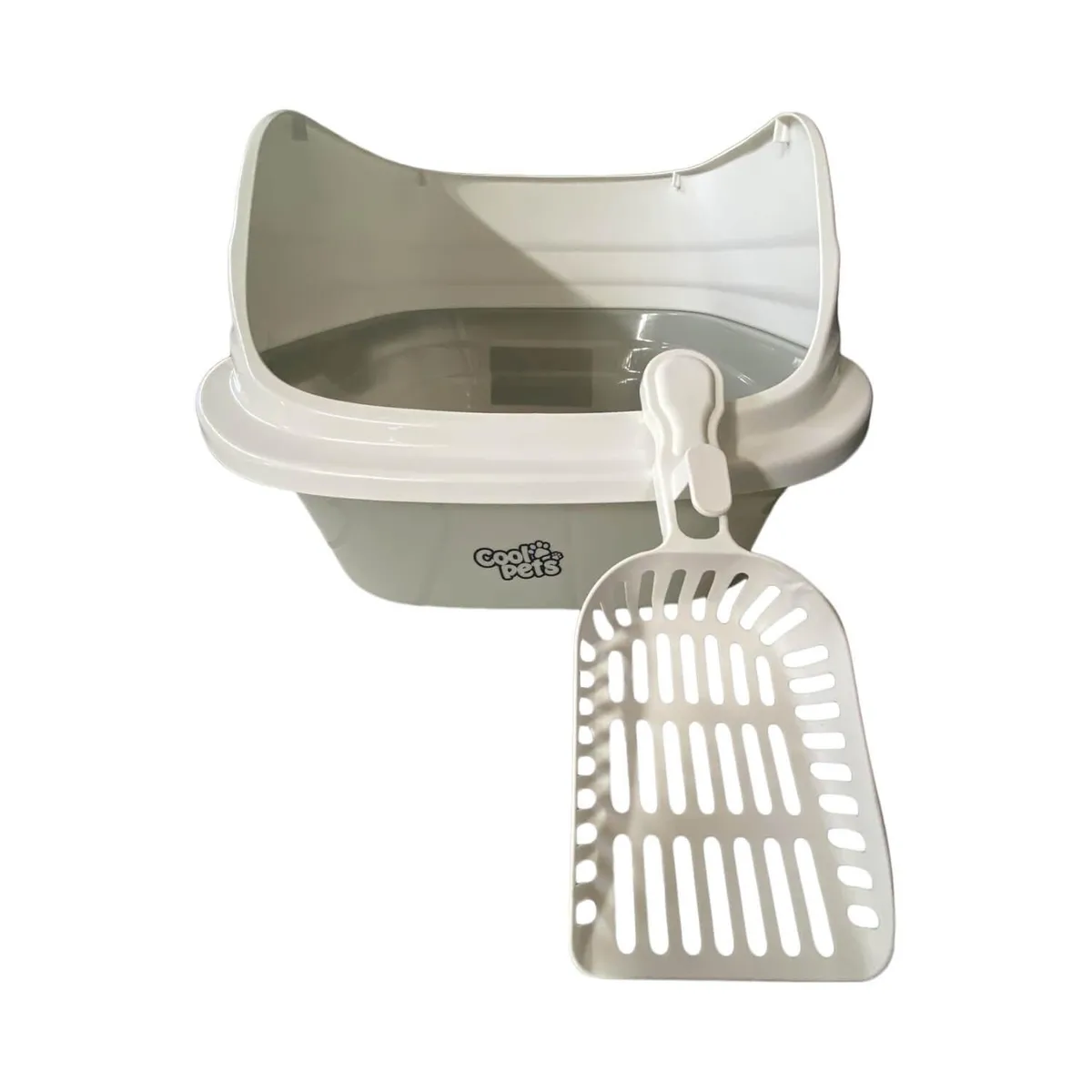 COOL PETS - Arenero Cerrado Gatos con Pala 26.5*47.7*38.7 Cm Cool Pets