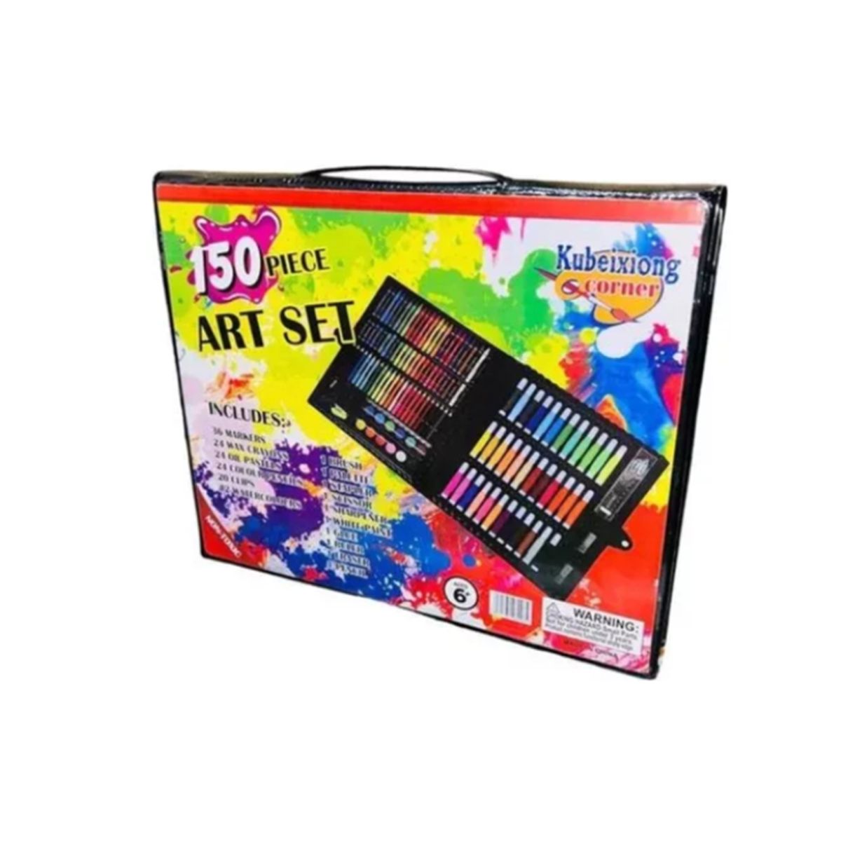 GENERICO - Maletín Set Creativo De Arte Y Dibujo Caja De 150 Piezas