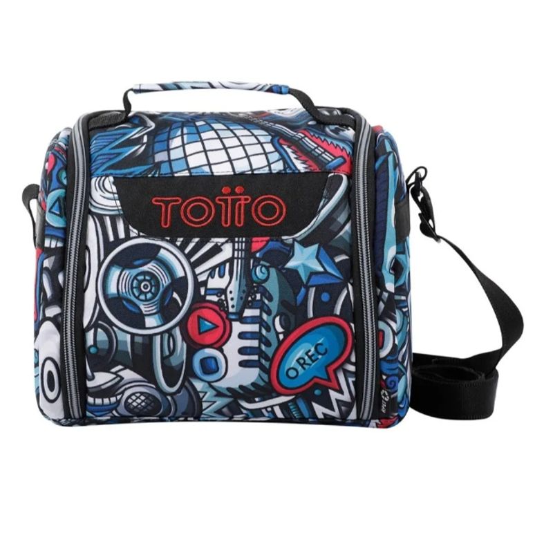 TOTTO - Lonchera Escolar Musika Rpet Para Niños Totto