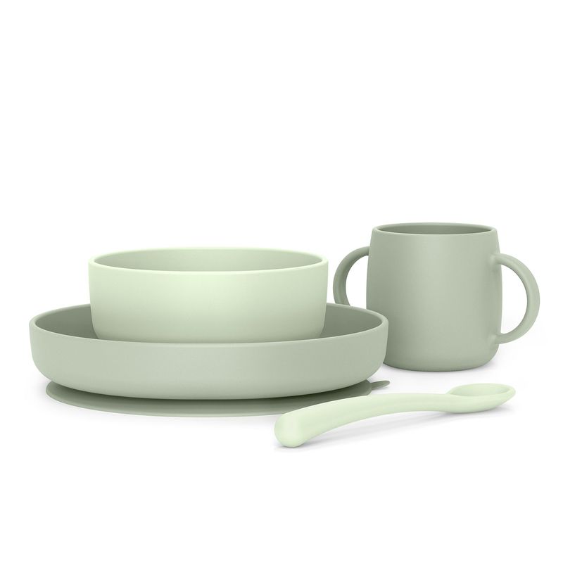 SUAVINEX - VAJILLA SILICONA INTENSE COLOUR VERDE