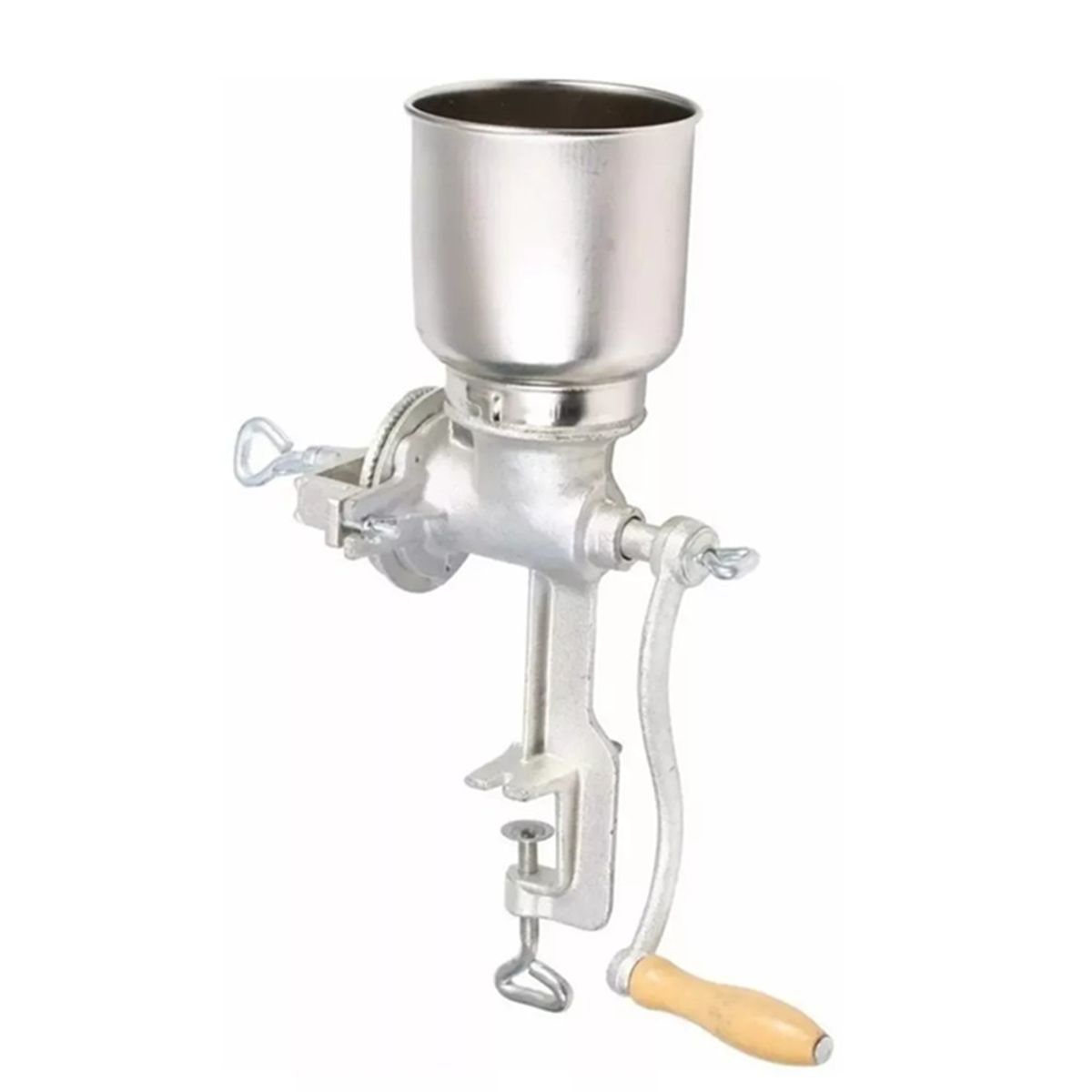 GENERICO - Molino Moledor Manual Metalico Choclo Maiz