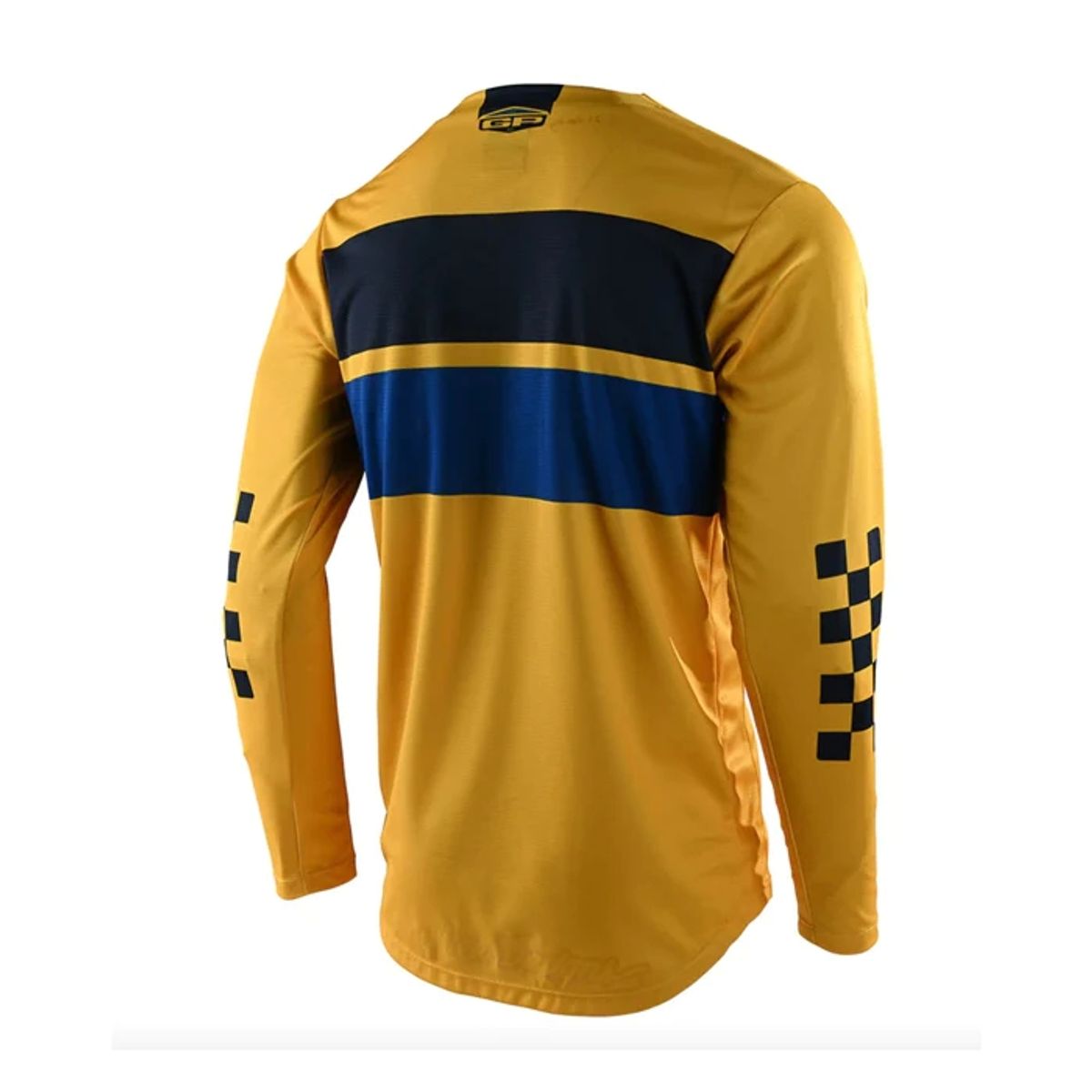TROY LEE DESIGNS - Polera de Moto GP Racing Stripe Amarilla Troy Lee Designs