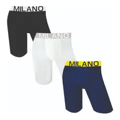 GARSIL - Pack de 4 Boxer De Algodon Para Hombre - Modelo Pierna Larga