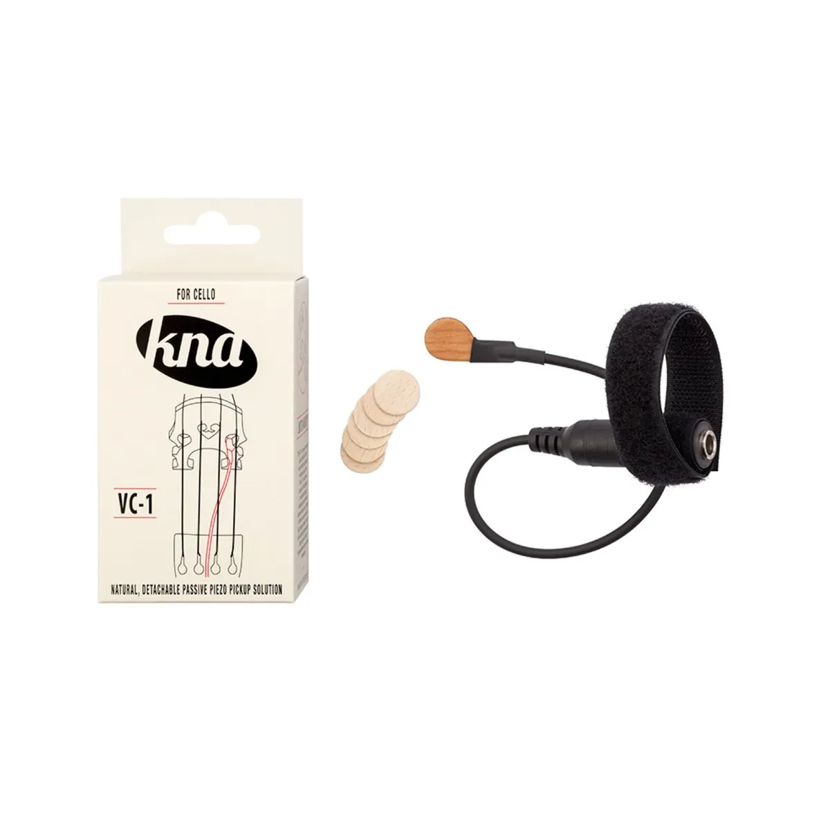 KNA - Pastilla Kna Vc-1 Pickup Micrófono Piezoeléctrico Para Cello