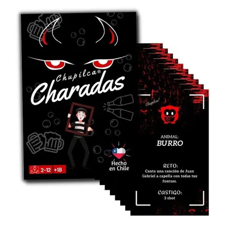 LANCE - Party Game Chupilca Charadas +18