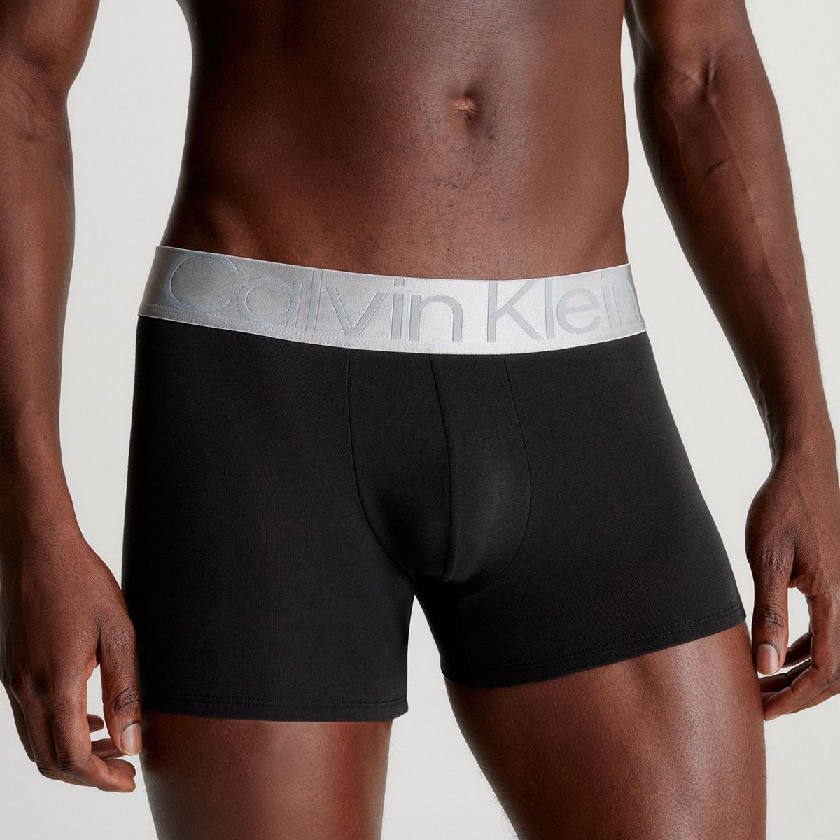 CALVIN KLEIN - Pack 3 Bóxers Trunk Steel Cotton Multicolor Calvin Klein