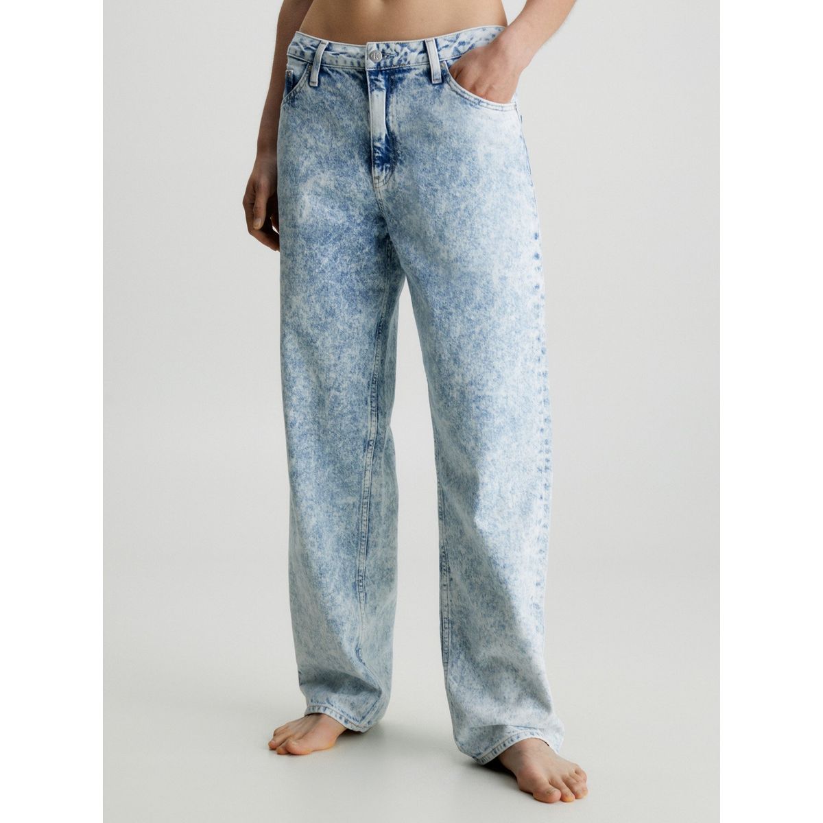 CALVIN KLEIN - Jeans 90'S Straight Azul Calvin Klein