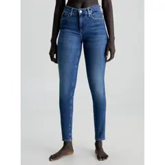 CALVIN KLEIN - Jeans Mid Rise Skinny Azul