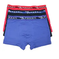 GARSIL - 12 Boxer Con Fibra de Bambu Para Hombre - Diseño Liso