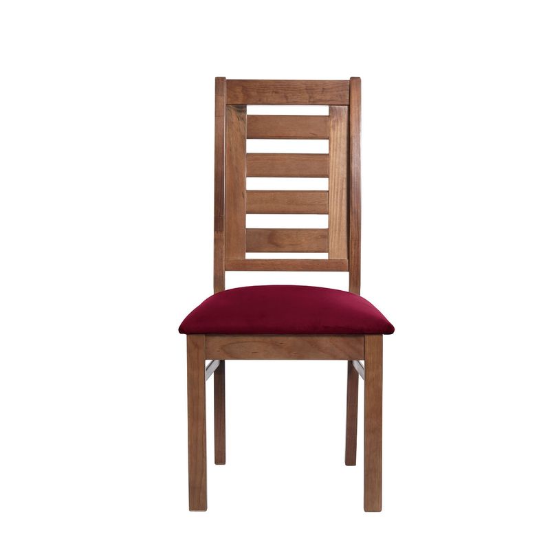 LATAM HOME - SILLA MURCIA TELA VELVET BURDEO
