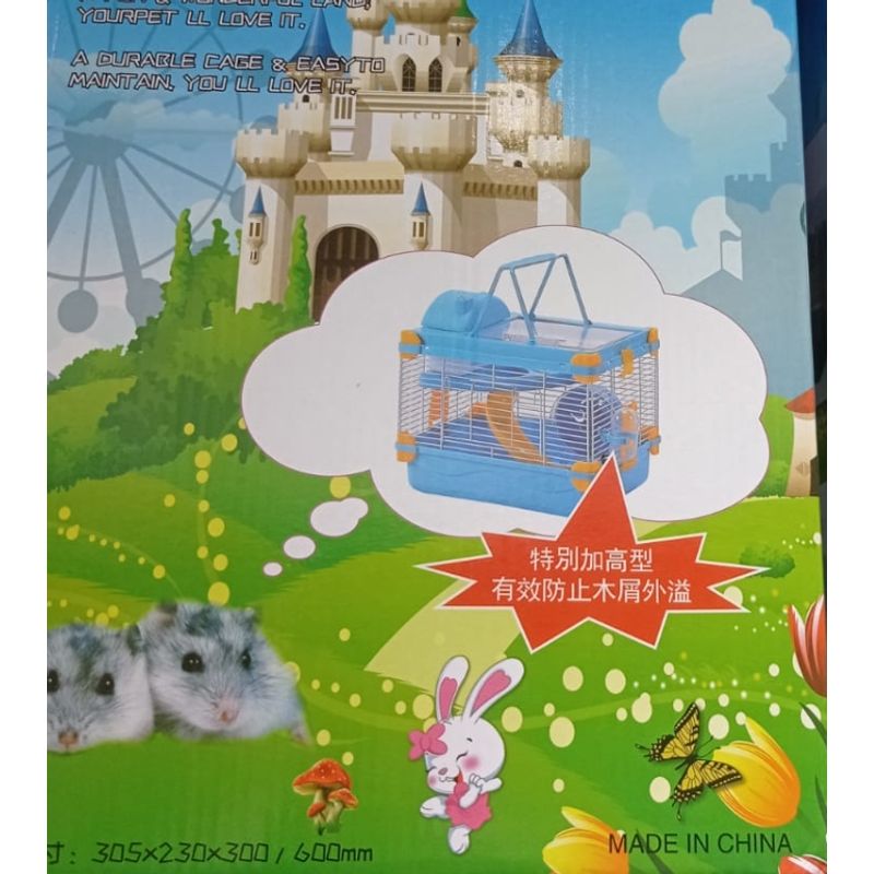 GENERICO - Jaula De Transporte Para Hamster Mascotas Conejos