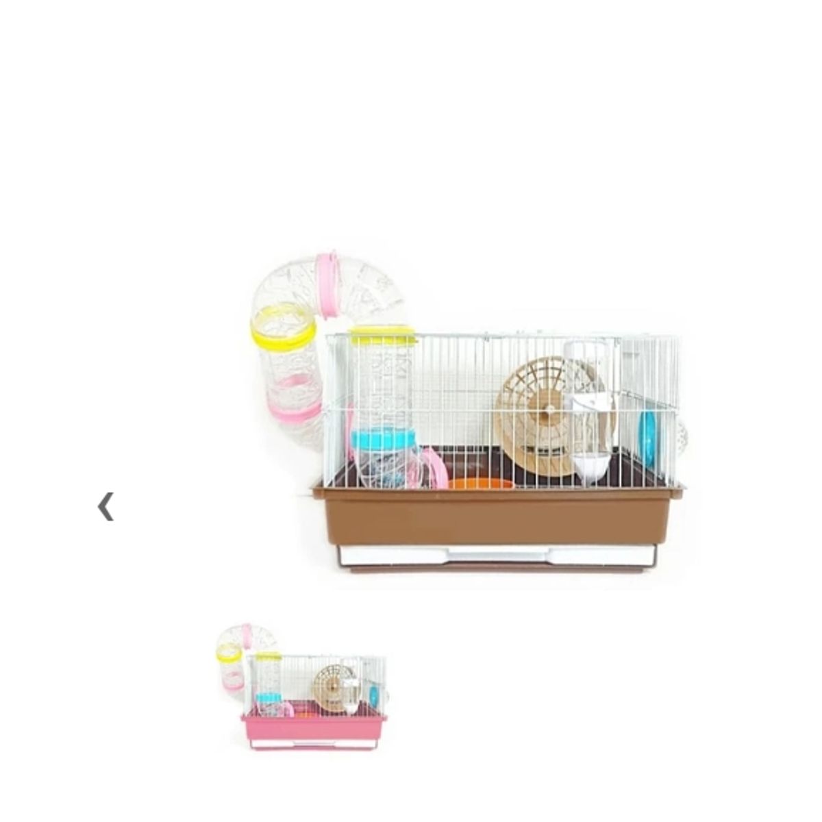 GENERICO - Jaula Hámster Con Laberintos Tubos Rueda Y Accesorios
