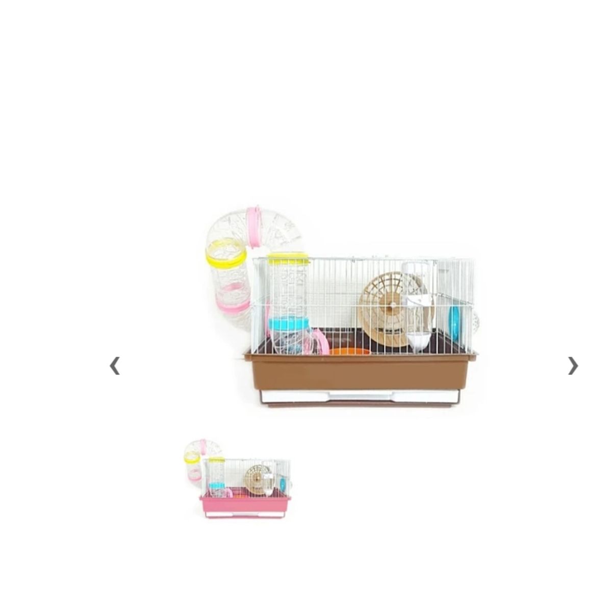 GENERICO - Jaula Hámster Con Laberintos Tubos Rueda Y Accesorios