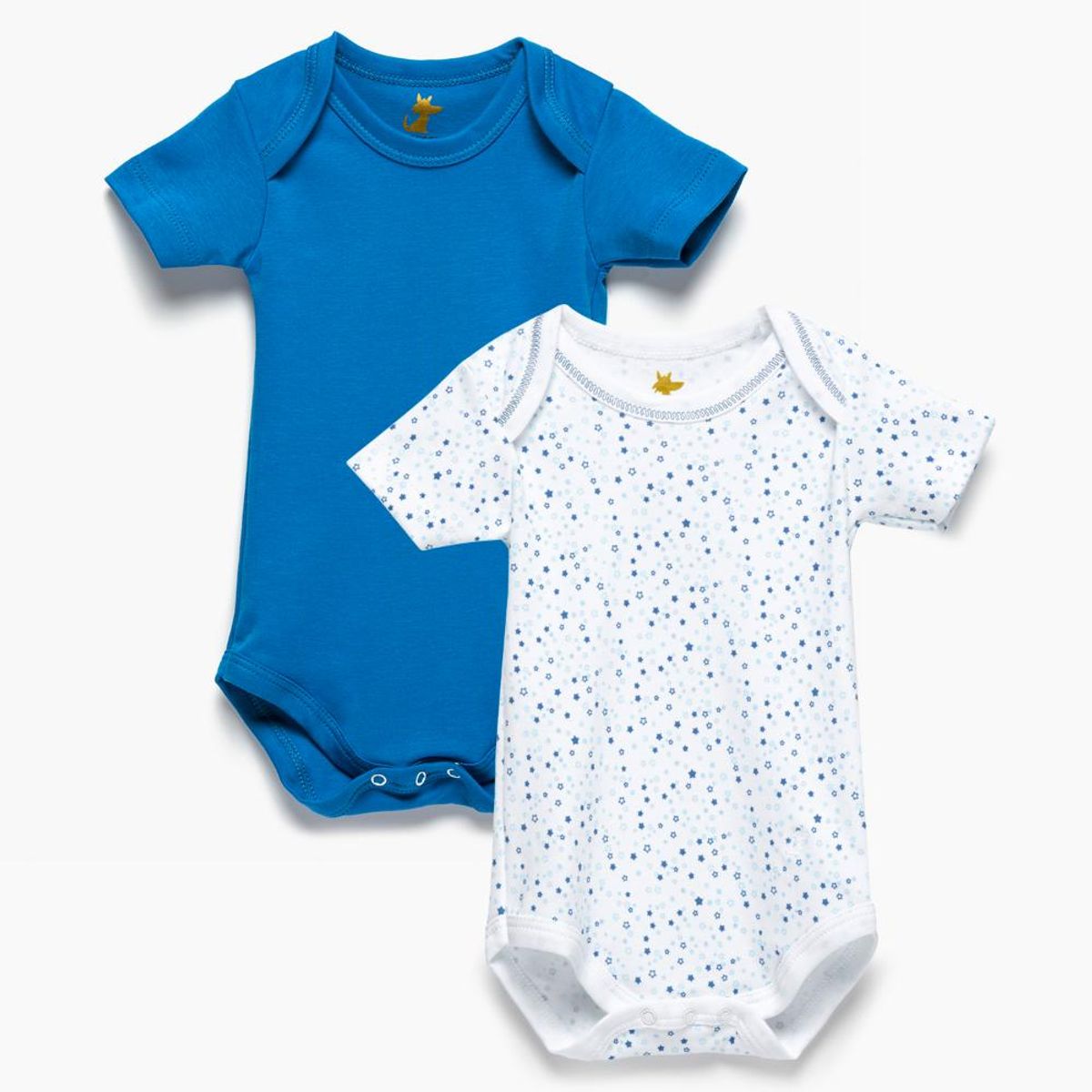 COYOTE KIDS - Pack body azul estrellado algodón peruano - Azul